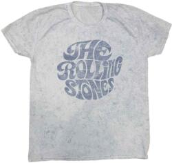 The Rolling Stones 70's Logo Dip-Dye on White L Ing (RSTS135MDD03)