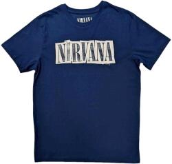Nirvana Box Logo Denim Blue XL Ing (NIRVTS86MD04)