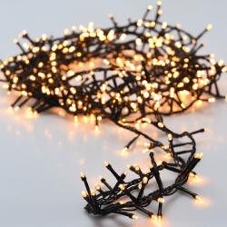 ProGarden 800 LED-es BOA Fényfüzér, Kültéri-beltéri Hálózati Adapteres, Időzíthető 6/18 Órás, 8 Féle Fényjátékkal, Extra Meleg Fehér, 16 m, IP44