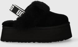 UGG papuci din piele întoarsă W FUNKETTE 9BYX-KLD084_99X