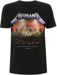 Metallica Ing Stockholm '86. Unisex Black S (METTS11MB01)