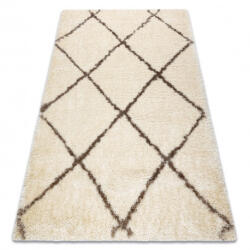 My carpet company My Carpet Company Fluffy 2373 Shaggy Krém/Bézs 180x270 cm Szőnyeg