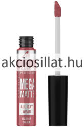 Manhattan Lasting Perfection Mega Matte 210 Central Pink Folyékony Ajakrúzs 7, 4ml