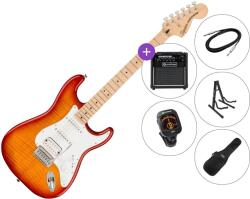 Squier Affinity Series Stratocaster FMT Premium SET Sienna Sunburst Chitară electrică