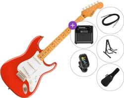 Squier Classic Vibe 50s Stratocaster MN Premium SET Fiesta Red Електрическа китара