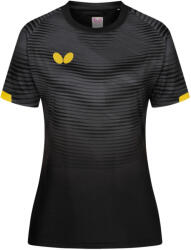 Butterfly Tricou pentru femei Shirt Puro Lady Black/Gold M