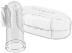 BabyOno Ujjfogkefe Tokkal Transparentní
