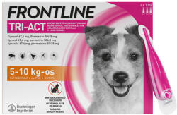 Frontline Tri-Act Spot On câini S (5-10 kg | 3 pipete)