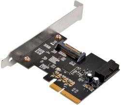 SilverStone SST-ECU04-E USB PCIe portbővítő (SST-ECU04-E) (SST-ECU04-E)