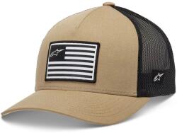 Alpinestars Flag Snap Hat siltes sapka homok-fekete-fehér