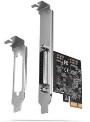 AXAGON 1x Párhuzamos port bővítő kártya PCIe (PCEA-P1N) (PCEA-P1N) (PCEA-P1N)
