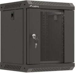 Lanberg 10" Fali rack szekrény 6U 300x300mm - Fekete (WF11-3306-10B) (WF11-3306-10B)