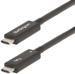 StarTech A40G2MB-TB4-CABLE 2 M 40 Gbit/s Fekete (A40G2MB-TB4-CABLE)