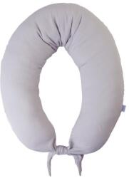 BabyMatex Párna Szoptatáshoz Muszlinból Moon Világos Szürke 260 Cm