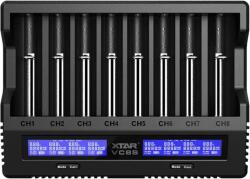 XTAR VC8S KT-charger, 1*A-C USB Cable (Xtar VC8S-KT)