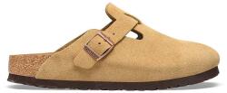 Birkenstock papucs velúrból Boston bézs, női, 1026164 - bézs Női 36