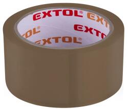 Extol ragasztószalag barna/Havanna, csendes lefutású (low noise) 48mm×66m, vastagság: 0, 05mm (8856325)