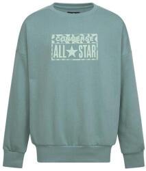 Converse Kerek nyakú gyerek pulóver Converse Gfx Ft zöld