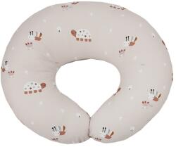 EKO Párna Szoptatáshoz Kis Méretű VELVET Bees Bézs 60x60 cm