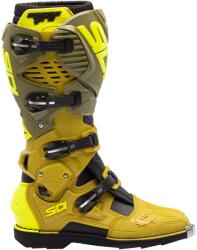 SIDI Ghete moto SiDi Crossfire 3 verde măsliniu-galben fluo (SID10203129)