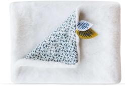 Doudou Takaró legkisebbeknek Yoca le Koala White Doudou et Compagnie kétoldalas fehér 70*100 cm 0 hó-tól (DC3685)