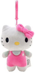  Hello Kitty plüss táskaklipp, 12 cm - rózsaszín