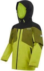 REGATTA JnrHightonJktVI Gyerek esőkabát zöld