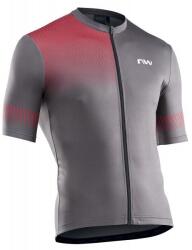 NORTHWAVE Rövid ujjú póló Northwave Origin szürke|vörös