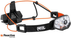 Petzl NAO RL újratölthető fejlámpa 1500 lumen fekete|narancssárga