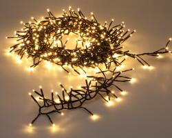 ProGarden 7, 4 m 576 LED-es Sűrű BOA Fényfüzér, Hálózati Adapteres, Meleg Fehér, időzíthető 6/18 Órás, 8 Féle Fényjátékkal, IP44