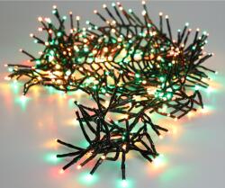 ProGarden 800 LED-es Kültéri-beltéri Hálózati Dekor Fényfüzér, Időzíthető 6/18 Órás, 8 Féle Fényjátékkal, IP44, Piros-zöld-sárga Ledekkel, 16 m