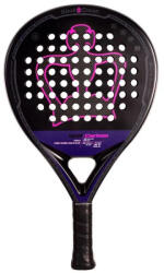 Black Crown Padel ütő Black Crown Win Carbon 2025 fekete|rózsaszín