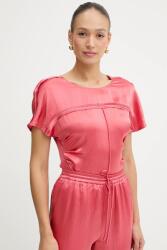 PINKO felső rózsaszín, sima, 104596 A2BU - rózsaszín S