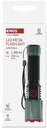 EMOS tölthető fém zseblámpa 1200lm 2200mAh P3121 akkumulátoros lámpa (EMOS-P3121)