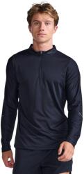 2XU Hosszú ujjú 1/4 zip póló 2XU Light Speed Tech fekete