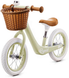 KinderKraft SELECT Rapid Futóbicikli, Savannah Green - Prémium Magnézium Vázas, Szuperkönnyű és Ergonomikus Gyerek Futóbicikli 2 Éves Kortól