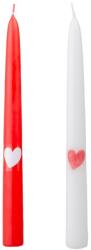  Kúpos szívek mix, gyertya 22x230 mm - lavonio