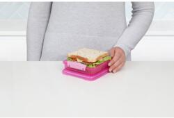 Sistema Lunch Sandwich pirítós doboz 450 ml, vegyes színek