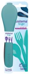  Sistema To Go evőeszközkészlet, zöld