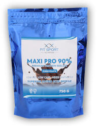FitSport Nutrition Maxi Pro 90% 750g - căpșuni