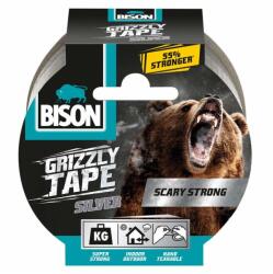  BISON ragasztószalag GRIZZLY TAPE 10 m ezüst