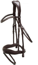 Schockemöhle Concord kombinált anatómiai kantár COB barna|szürke