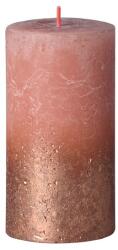 Bolsius gyertya Rustic Sunset henger 68x130mm, Krémes karamell + réz
