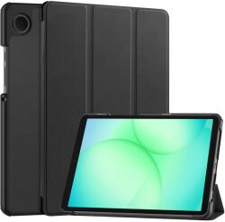  LEATHER Cu balamale husă pentru Samsung Galaxy Tab A11 negru
