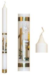  Keresztelő gyertya 30x400 250g faragható gyertya