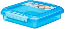 Sistema Lunch szendvics pirítós doboz 450 ml, kék