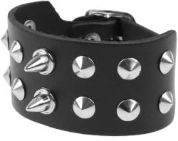 Black & metal Гривна Шишарки+ Шипове - bwz-709