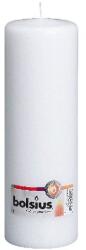 Bolsius henger, fehér gyertya RAL 80x250mm