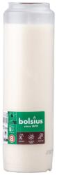 Bolsius kompozit gyertya 534g 170h. fehér fedélpapír