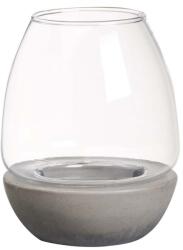 Bolsius gyertyatartó Sparkle lámpa, törhetetlen átlátszó műanyag, 100x120mm